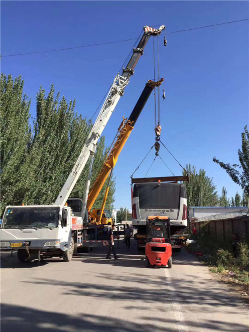 工农区港口集装箱搬运案例